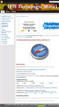 Mobile Screenshot of iesdomingomiral.com